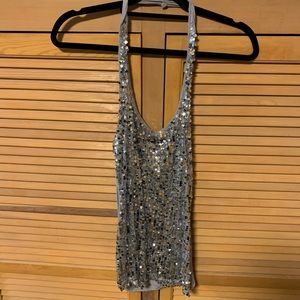 Imaginary Voyage sequin top